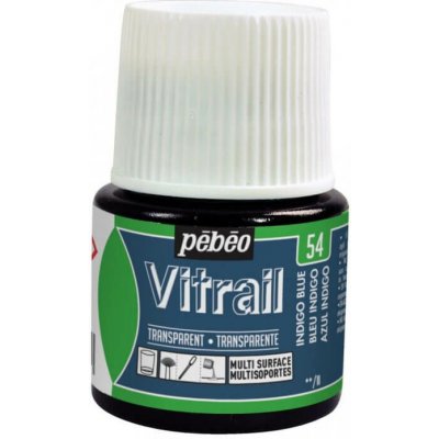 Pébéo Vitrail 54 modrá indigo – Zboží Dáma