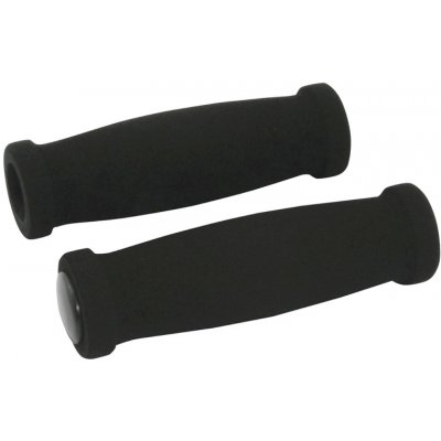 Gripy na motorku pěnové černé, průměr 22 mm | Zboží Auto