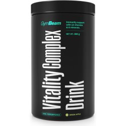 GymBeam Vitality Complex Drink 360 g zelené jablko