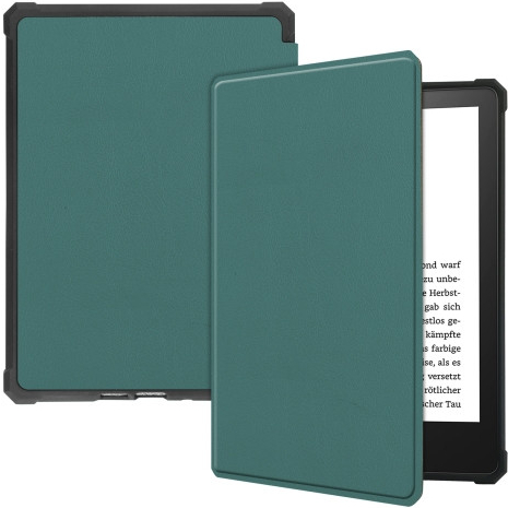 Vsechnonamobil LEATHER Zaklápěcí obal Amazon Kindle Paperwhite 5 37716 zelený