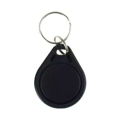 Přívěsek na klíče RFID čip Mifare 1356MHz 1K UID S50 černý – Zboží Dáma