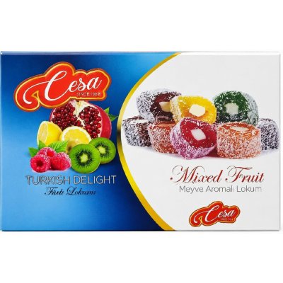 Turkish Delight Mixed Fruit Lokum 300 g – Zboží Dáma