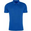 Pánské sportovní tričko Smooth pánská hladká funkční polokošile královská modrá