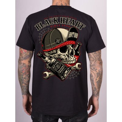 Tričko Street Black Heart COMMANDER černá – Zboží Mobilmania