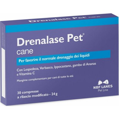NBF Lanes drenalase pet pes odvodnění tekutin 30 tbl – Hledejceny.cz