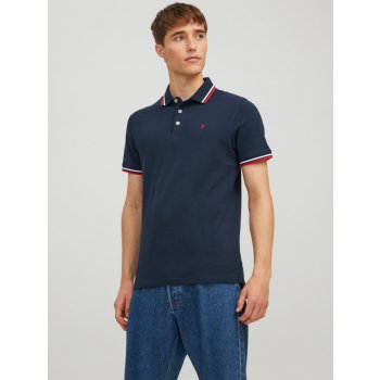 Jack & Jones pánské polo triko JJEPAULOS 12136668 Navy Blazer