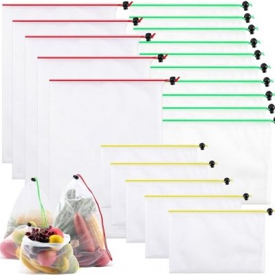 PLMMOUT 20 balení sáčků na ovoce a zeleninu – Zboží Dáma