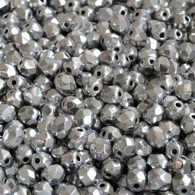 Ohňovky 4 mm stříbrné labrador – Zboží Dáma