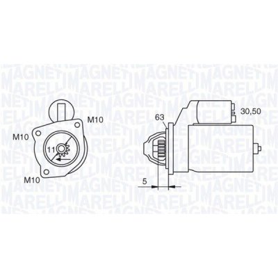 Startér MAGNETI MARELLI 063721377010 – Sleviste.cz