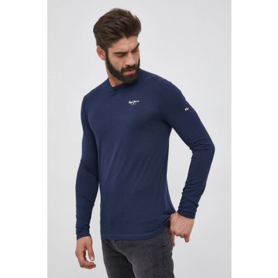 Pepe Jeans tričko s dlouhým rukávem Original Basic 2 Long N tmavomodrá