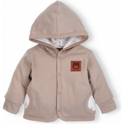 NINI Mikina s podšívkou Méďa Pilot SVĚTLE HNĚDÁ – Zboží Dáma