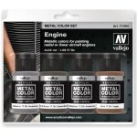 Vallejo Metal Color Set 77604 Engine 4x32ml – Zboží Dáma