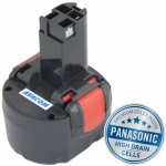 Bosch BAT048/BAT100 Ni-Mh 9,6V 3Ah, články PANASONIC – Sleviste.cz