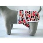 Gaga's pleny Hárací kalhotky pro psy Růžový pes L 18 x 54 x 28 cm – Sleviste.cz