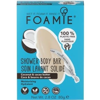 Foamie hydratační sprchové mýdlo Shake Your Coconuts (Shower Body Bar) 80 g