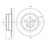 Brzdový kotouč METELLI 23-0644 (230644) – Hledejceny.cz