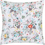 Bellatex krep Pomněnka Modrá Žlutá Červená 40 x 40 cm – Hledejceny.cz