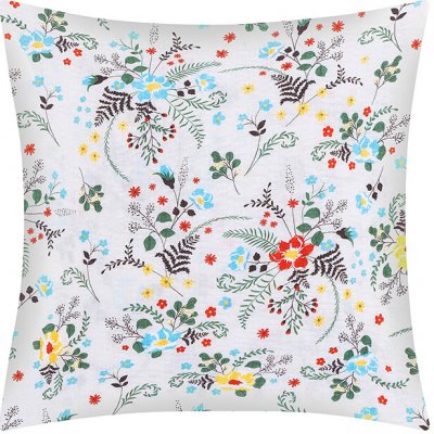Bellatex krep Pomněnka Modrá Žlutá Červená 40 x 40 cm – Hledejceny.cz