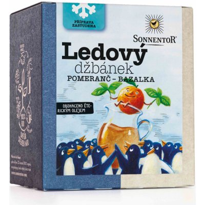 Sonnentor Bio Ledový džbánek pomeranč bazalka 40 g – Zbozi.Blesk.cz