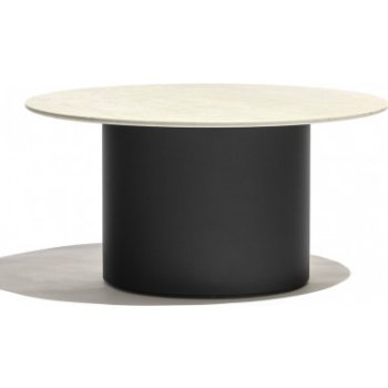 Todus Branta nízké stoly keramika 70 kouřově šedá černá