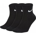 Nike ponožky Everyday Lightweight Ankle 010BlackWhite 3 pack – Hledejceny.cz