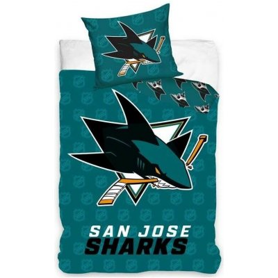 TipTrade Povlečení NHL 135x200/80x80 San Jose Sharks – Hledejceny.cz