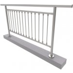 UMAKOV Zábradlí vertikálni VR AISI304, D42,4/d12vertical/ - sada pro montáž A-ZVVR100-2000-D33-D12 – HobbyKompas.cz