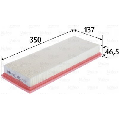 Vzduchový filtr VALEO 585481 – Hledejceny.cz
