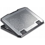 Hama chladicí stojan pro notebook Aluminium, naklápací, 2 ventilátory, modré podsvícení, tichý chod – Sleviste.cz