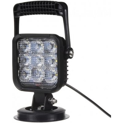 LED světlo s magnetem 12V, 9x1W, 170x105x80mm, ECE R10 – Hledejceny.cz