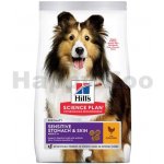 Hill’s Science Plan Adult Sensitive Stomach & Skin Medium Chicken 14 kg – Hledejceny.cz