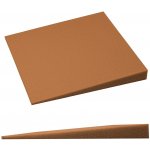 Akustický panel hnědý KLIN se zkosením 50x50 cm tloušťka 5 cm – Hledejceny.cz