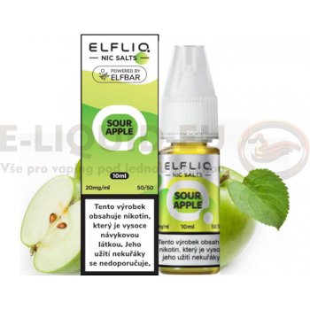 ELF LIQ Sour Apple 10 ml 20 mg