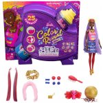 Barbie Color Reveal vlasy herní set fialové vlasy – Zboží Dáma