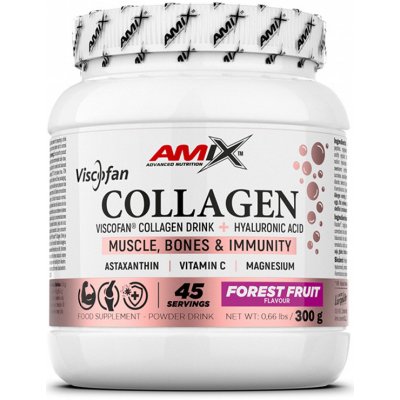 Amix Viscofan Collagen drink forest fruit 300 g – Hledejceny.cz