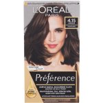 L'Oréal Préférence Récital 4.15/M1 Caracas Inte. ledově čokoládová barva na vlasy – Zboží Dáma