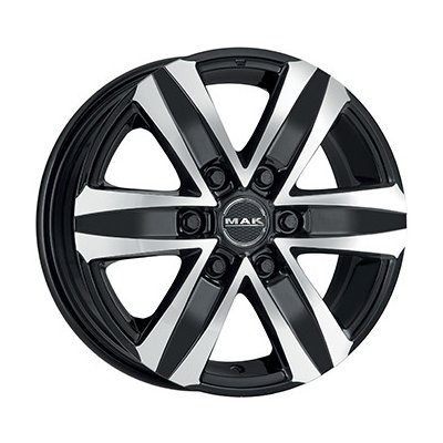 MAK STONE 8x18 6x130 ET53 gloss black polished – Hledejceny.cz