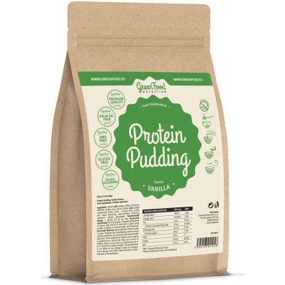 GreenFood Low Sugar Proteinový puding 400 g – Hledejceny.cz
