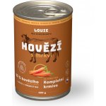 Louie Dog Hovězí s mrkví 400 g – Sleviste.cz