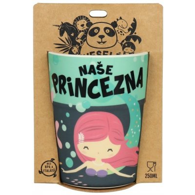 Albi Veselý kelímek Naše princezna 250 ml – Zboží Mobilmania