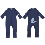 Moniel Dětský rostoucí overal Velryba Navy Blue – Zbozi.Blesk.cz