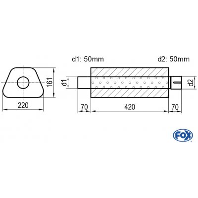 FOX UNI-64442050s – Hledejceny.cz