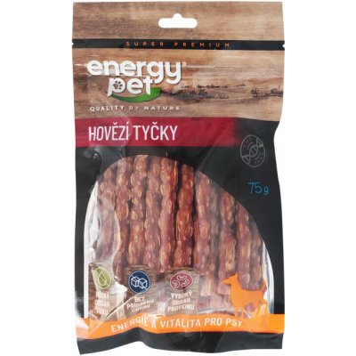 Energy Pet Hovězí tyčky 75 g – Zbozi.Blesk.cz
