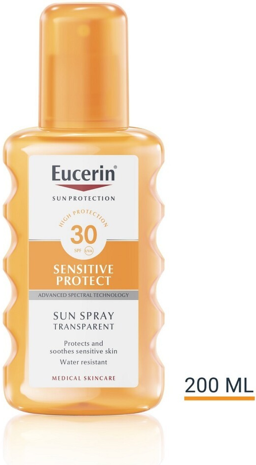 Eucerin Sun transparentní spray na opalování SPF30 200 ml