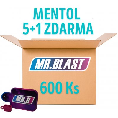 Mr.Blast práskací kuličky mentol 6 x 100 ks – Zbozi.Blesk.cz