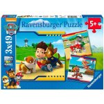 Ravensburger 093694 Paw Patrola Psí tlapková patrola 3 x 49 dílků – Zboží Dáma