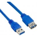 4World 08959 USB 3.0 A-A prodlužovací, 5m, modrý