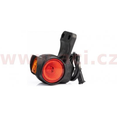 LED poziční světlo (113x86 mm) kombinace 3v1 s gumovým držákem, kabel 0,5 m, L – Hledejceny.cz