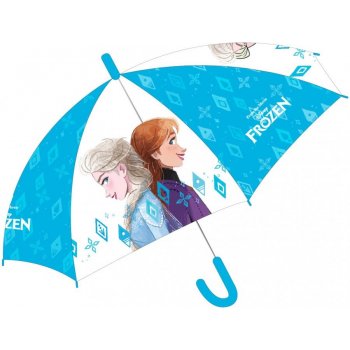 E plus M A134 1556 Ledové království Anna a Elsa deštník dívčí modro bílý