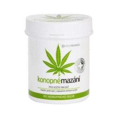 MedicProgress konopné mazání 10% konopného oleje 250 ml – Hledejceny.cz